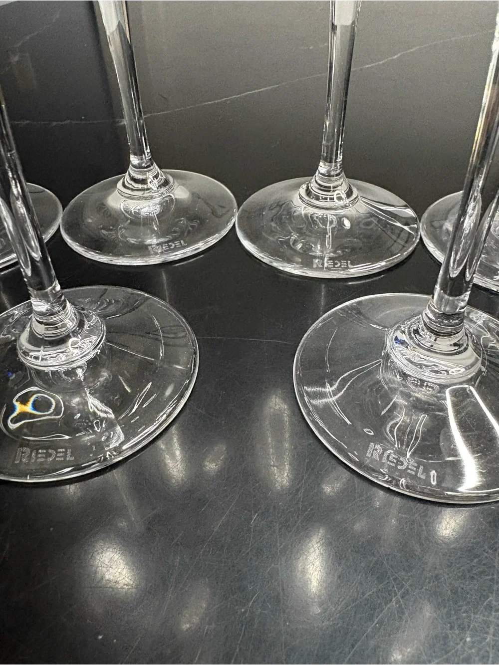 Riedel Vivant Crystal Champagne Flutes